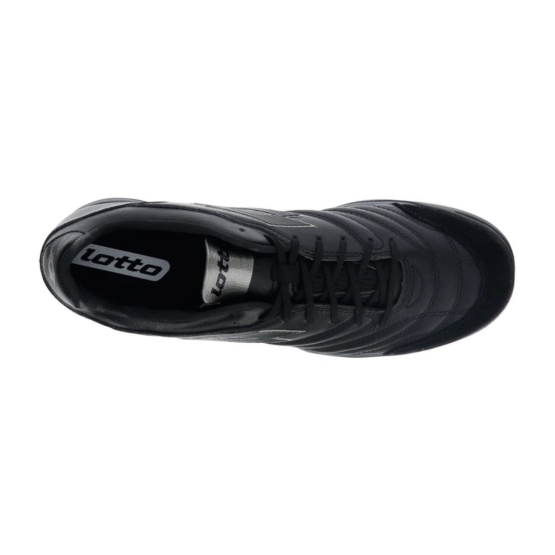 Lotto Stadio 300 II Turf Shoes - ALL BLACK/GRAVITY