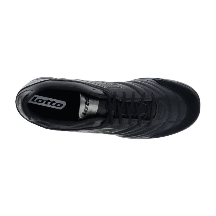 Lotto Stadio 300 II Turf Shoes - ALL BLACK/GRAVITY