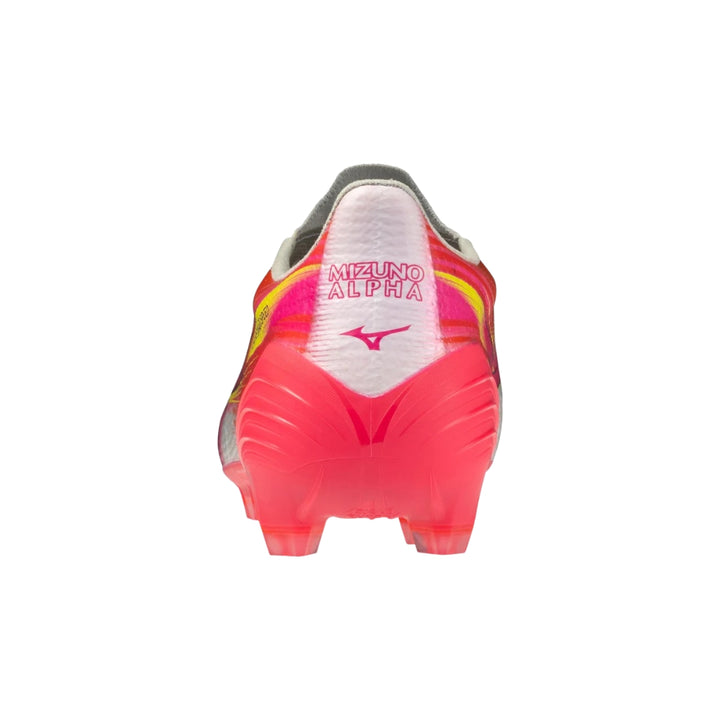 Mizuno Alpha lll Elite FG - White / Pink Tetra / Fuchsia Purple