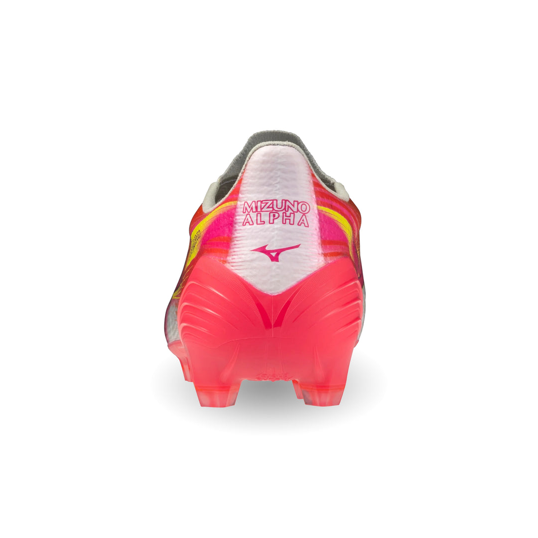 Mizuno Alpha lll Elite FG Boots - White / Pink Tetra / Fuchsia Purple