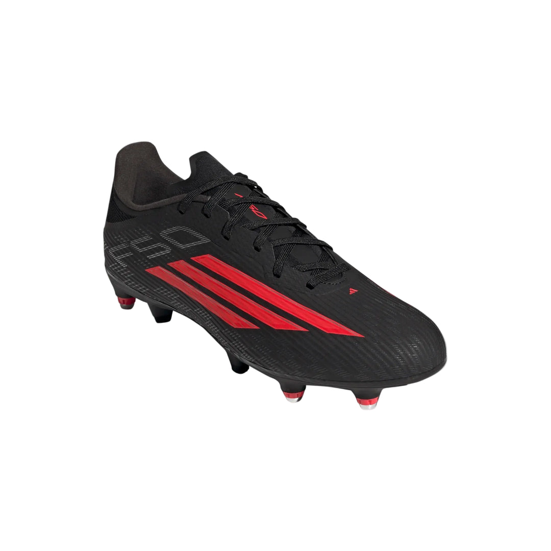 F50 League SG Boots - Core Black / Lucid Red