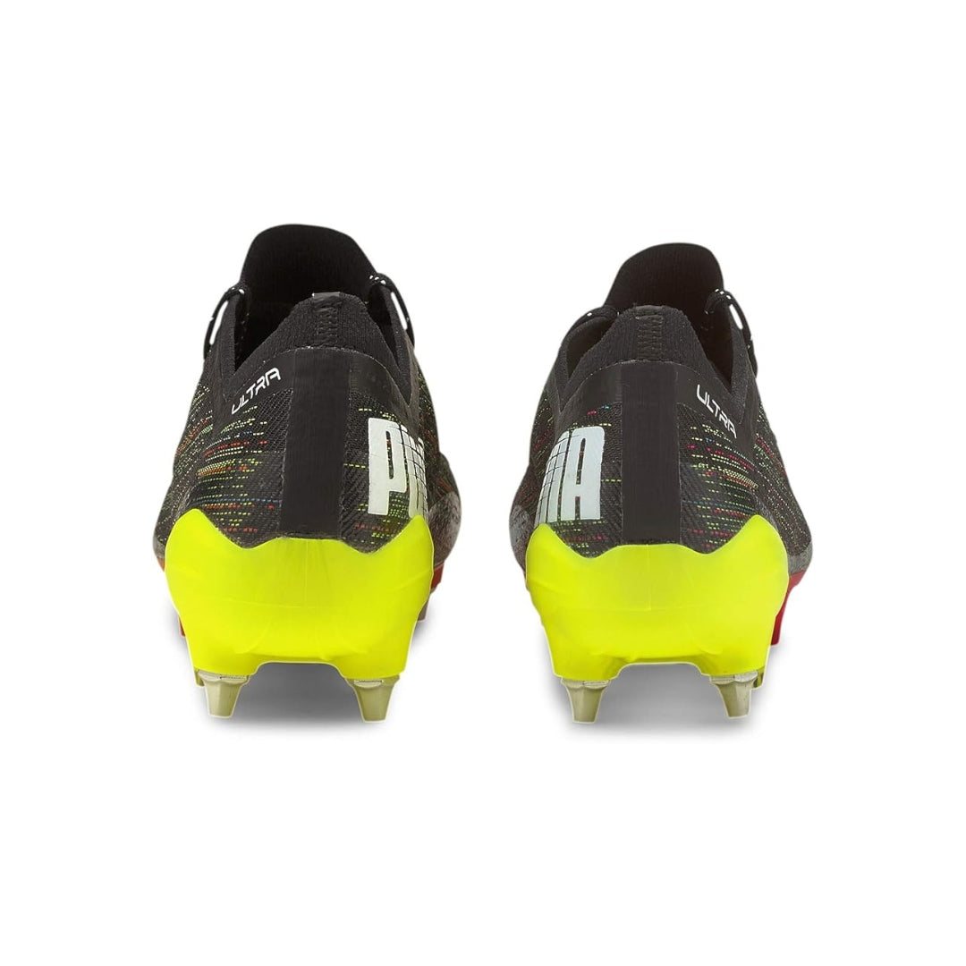 Puma Ultra 1.2 MxSG Boots - Black / White / Yellow Alert