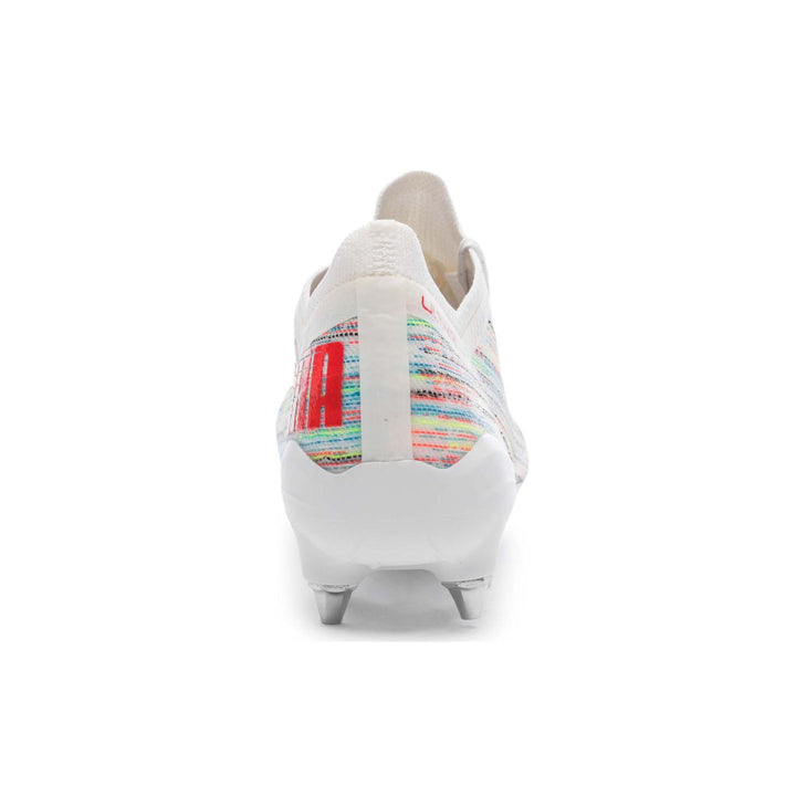 Puma Ultra 1.2 MxSG Boots - White / Red Blast / Silver