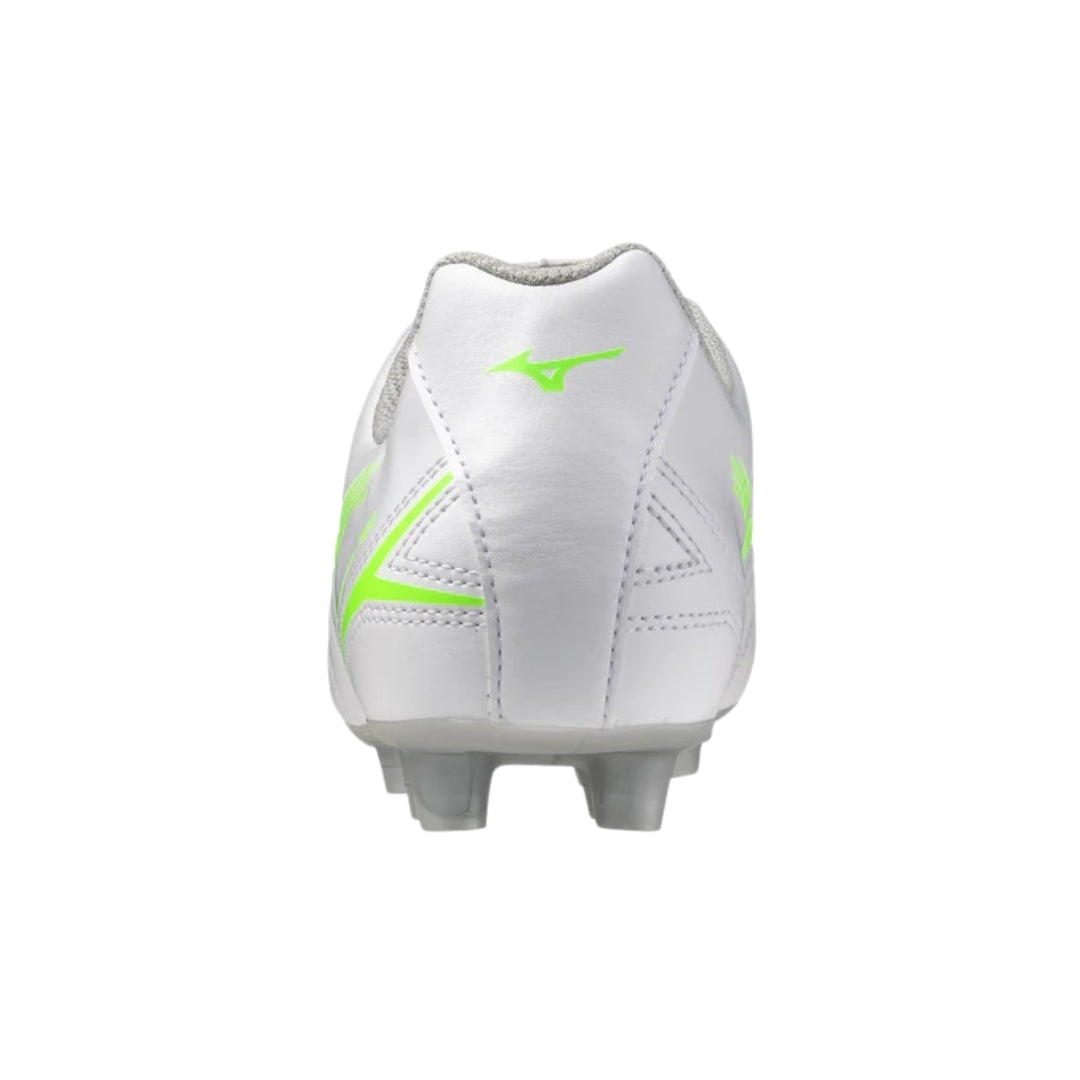 Mizuno Monarcida Neo III Select FG Junior - White / Gecko Green