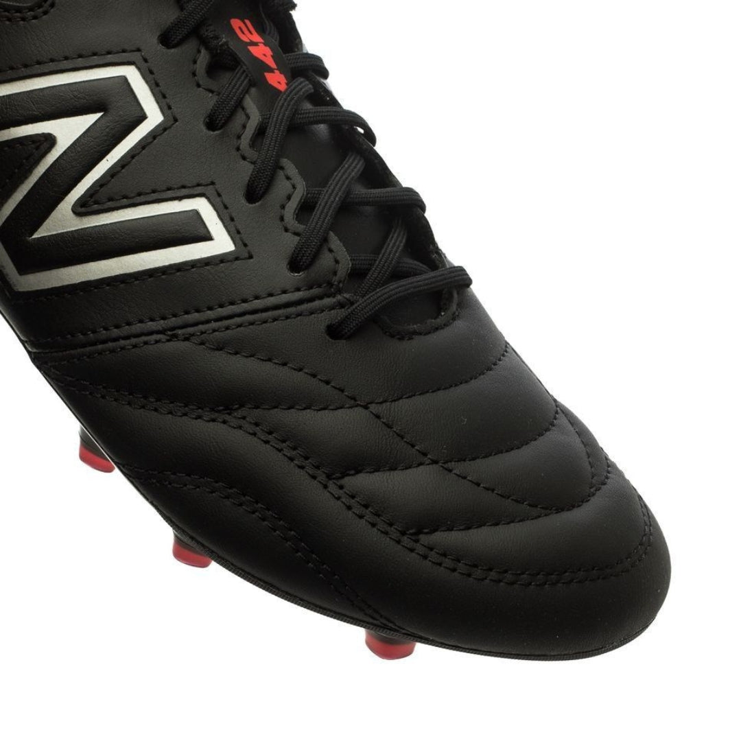 New Balance 442 V2 Team FG Boots - Black