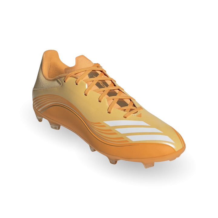 F50 Messi League FG/MG Boots - Tangerine / Gold