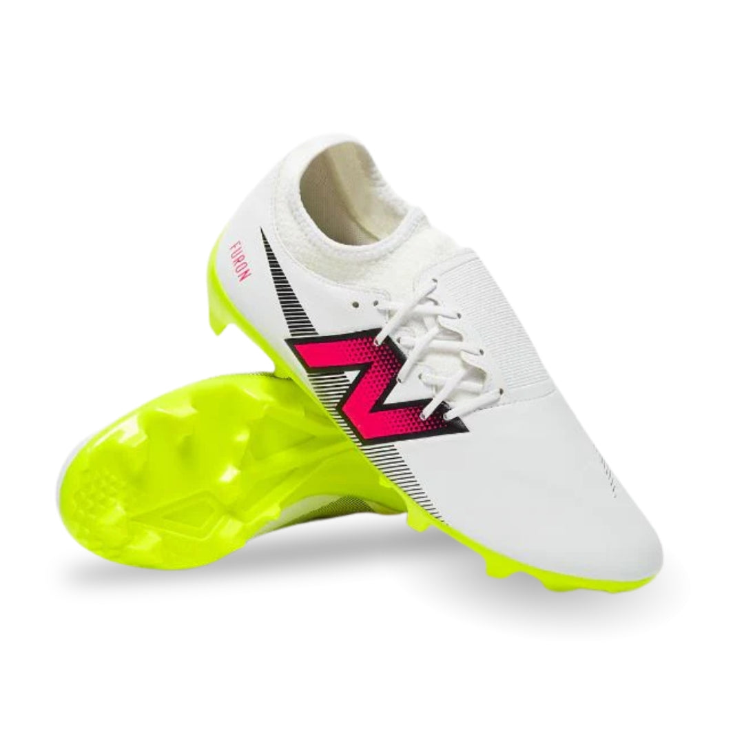 New Balance Furon Dispatch FG V7+ Boots - White