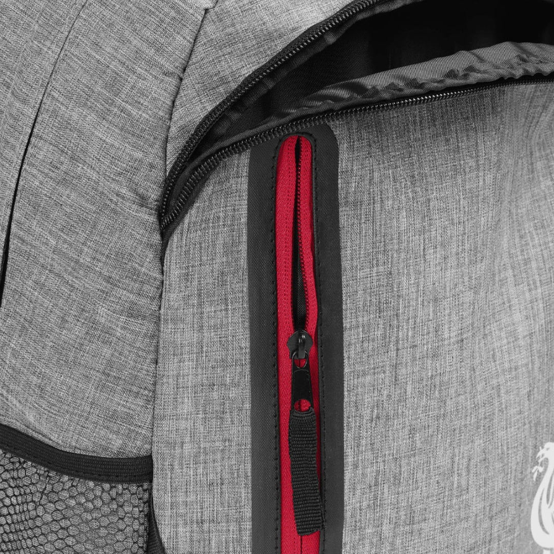 Liverpool FC Heather Grey Backpack