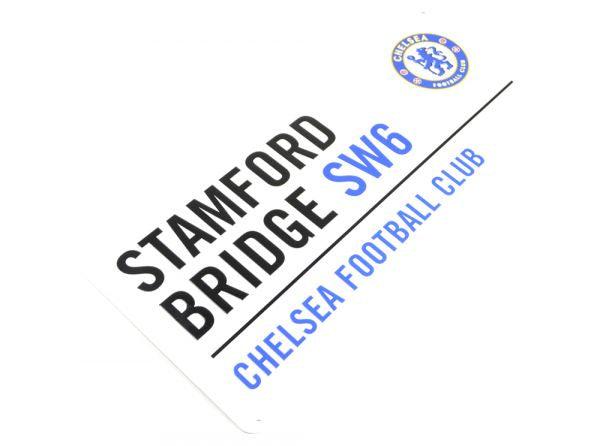 Chelsea FC Metal Street Sign