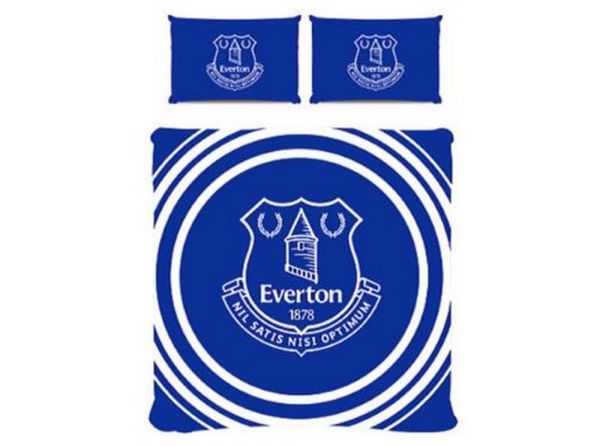 Everton Pulse Reversible Double Duvet and Pillow Case Set