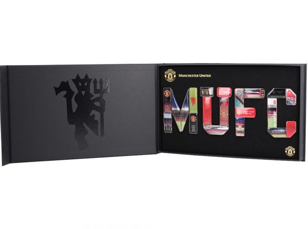 Manchester United Initial MUFC Premium Badge Set