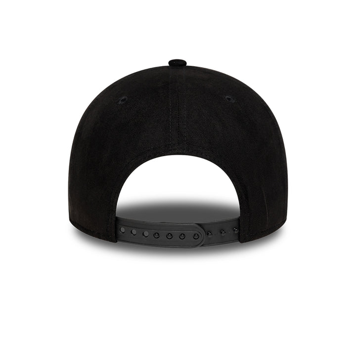 New Era Newcastle United Faux Suede 9Forty Cap - Black