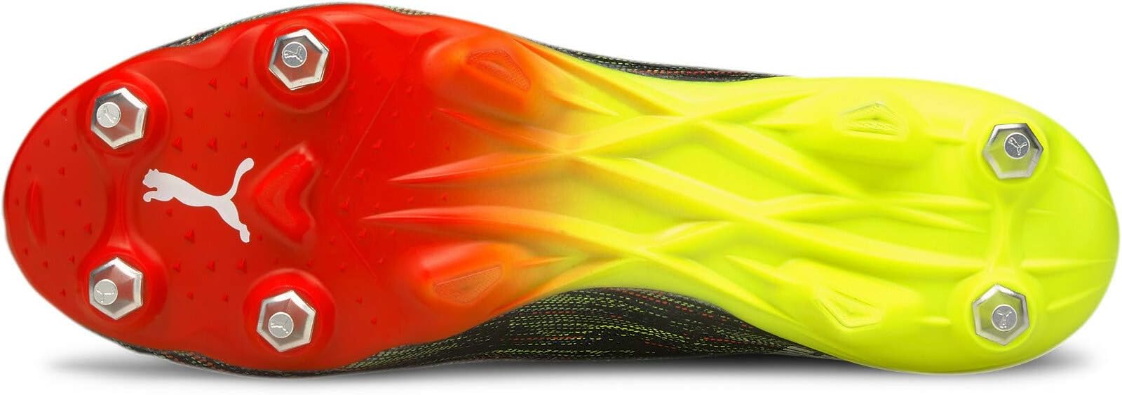 Puma Ultra 1.2 MxSG Boots - BLACK/WHITE/YELLOW ALERT – Soccer