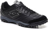 Lotto Stadio 300 II Turf Shoes - ALL BLACK/GRAVITY