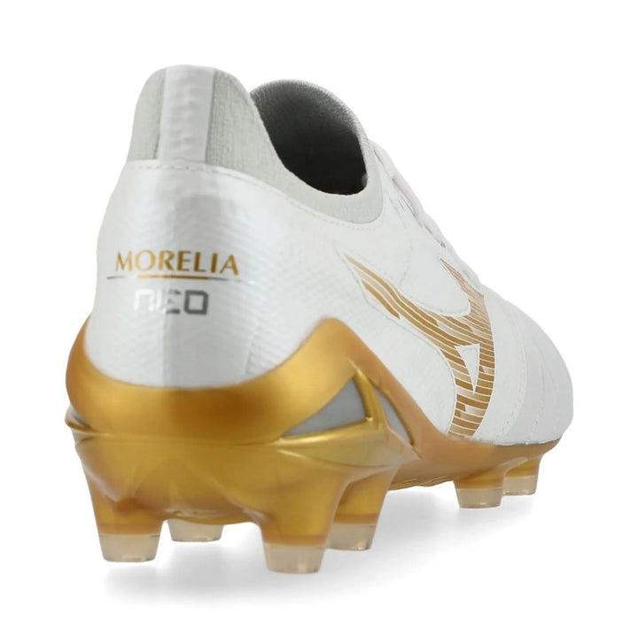 Mizuno Morelia Neo IV Beta Elite FG Bright Gold - White/Gold/Cool Gray
