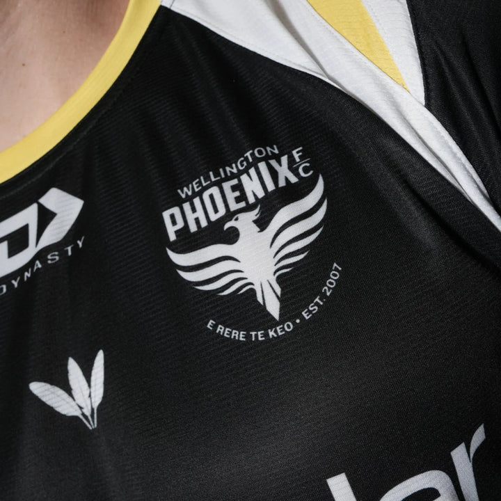 Ninja A-League Wellington Phoenix 2026 Replica Home Jersey Unisex - Black