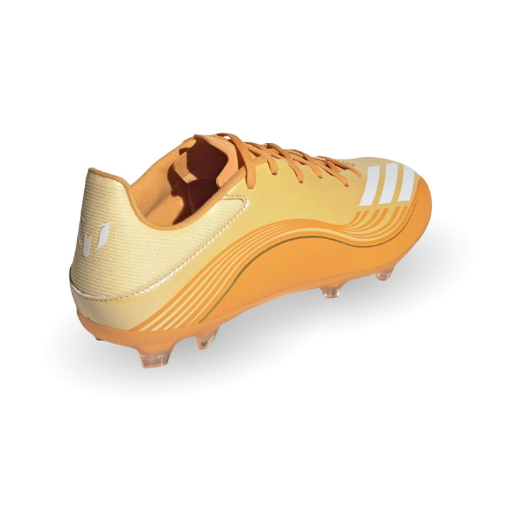 F50 Messi League FG/MG Boots - Tangerine / Gold