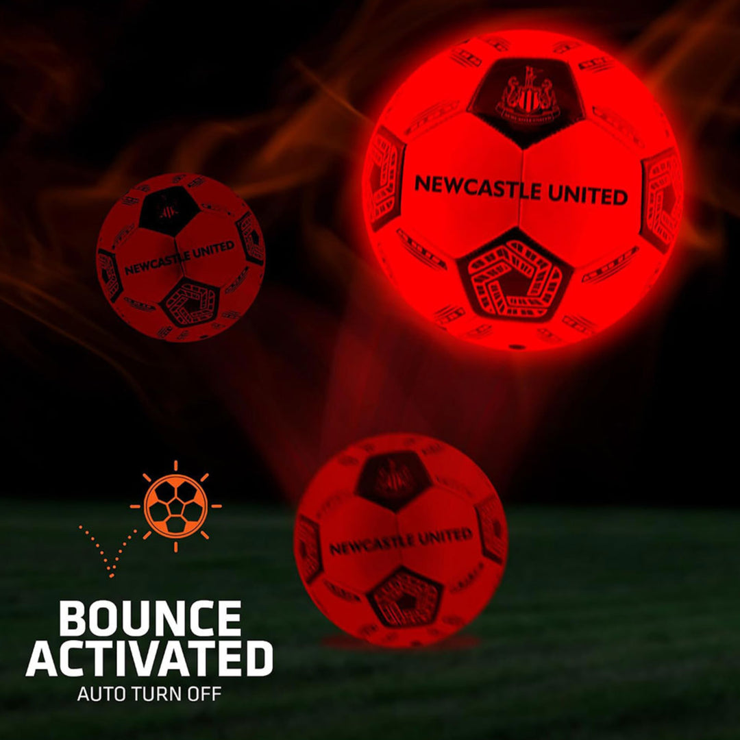 Newcastle United FC Glow in the dark Football