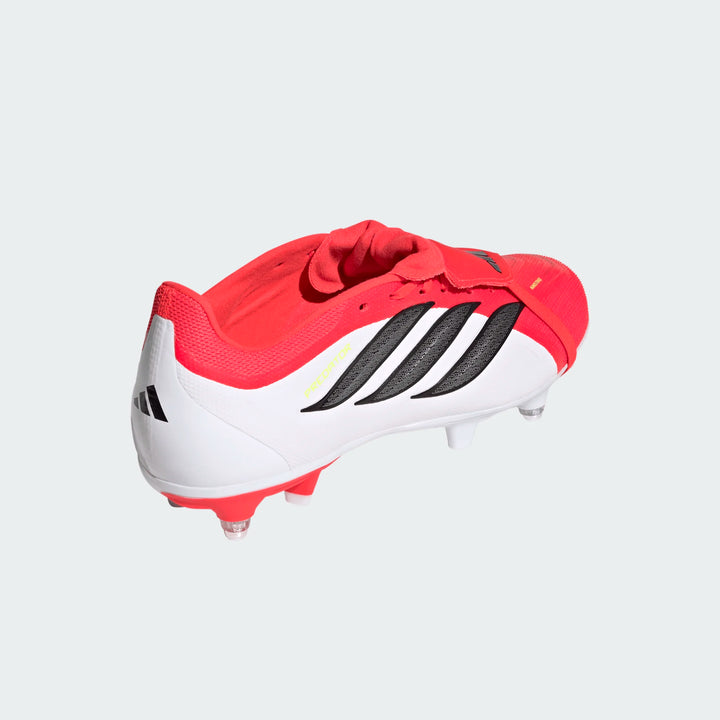 Predator League Fold-Over Tongue SG Boots - Red / Black / White