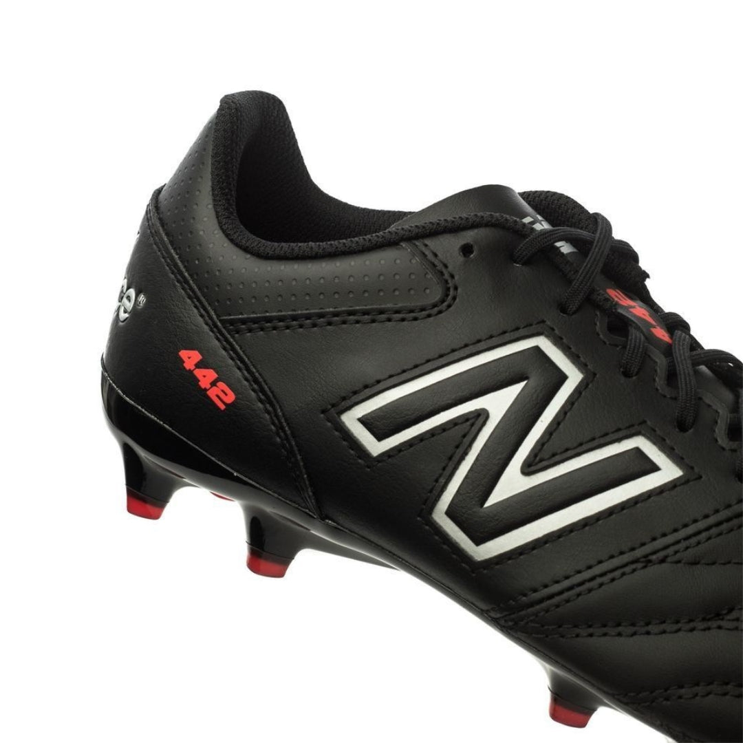 New Balance 442 V2 Team FG Boots - Black