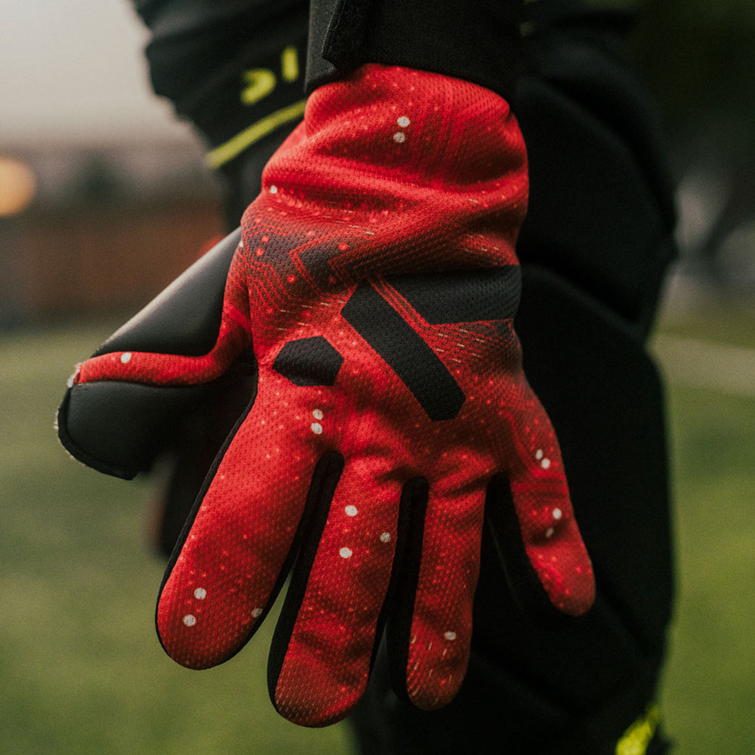 Storelli Goalkeeper Gloves Gladiator Challenger Junior - Black / Red