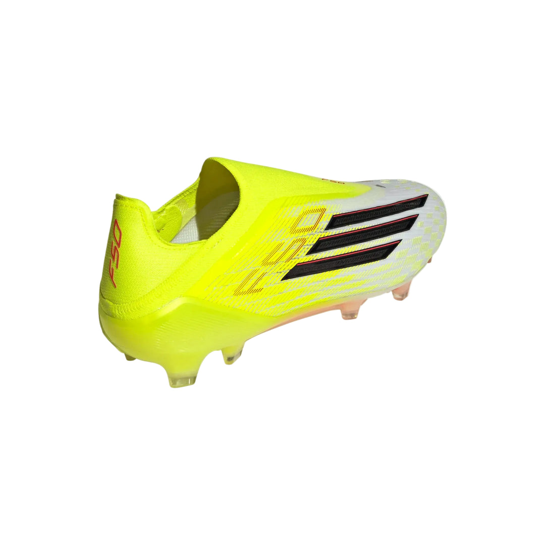 F50 Elite Laceless FG Boots - Yellow / Black / Red