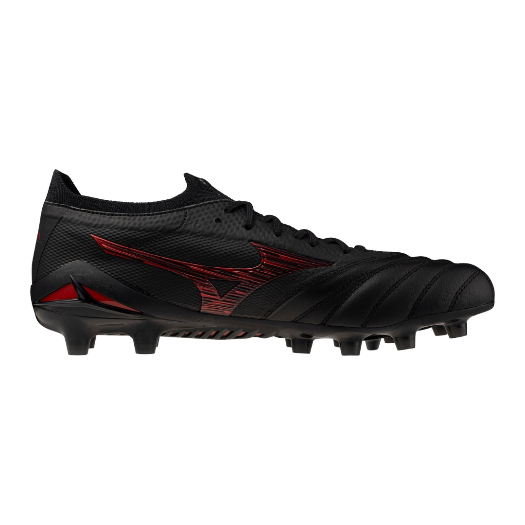Mizuno Morelia Neo IV β Elite FG - Black/MORELIA 40th Red/Black