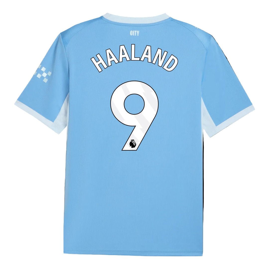 Manchester City FC 26/27 Home Jersey With HAALAND 9