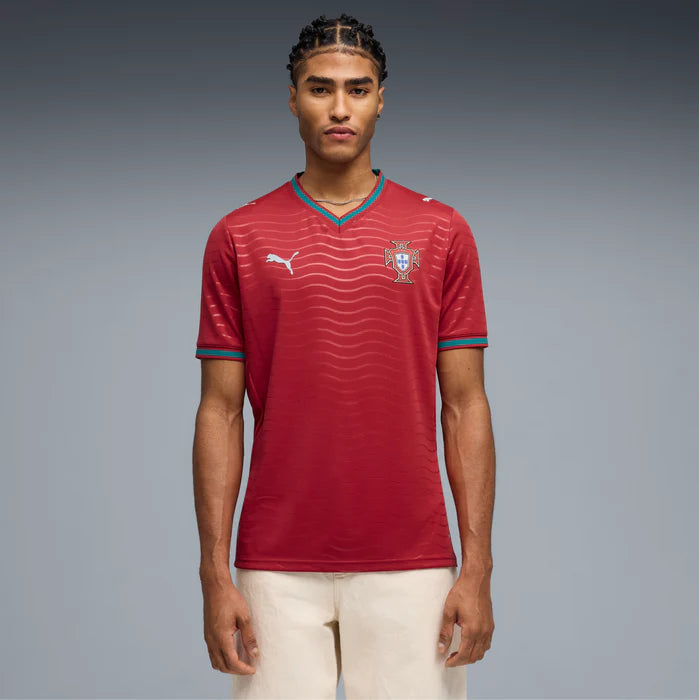 Portugal 2026 Home Jersey Replica - Red/Green