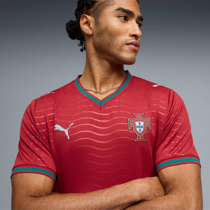 Portugal 2026 Home Jersey Replica - Red/Green