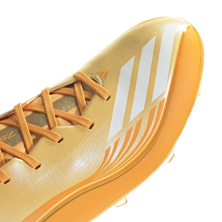 F50 Messi League FG/MG Boots - Tangerine / Gold