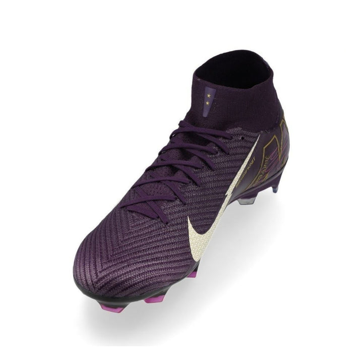 Nike Air Zoom Mercurial Superfly 10 Elite FG Mbappé Personal Edition - Grand Purple / Pale Ivory