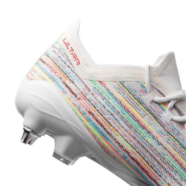 Puma Ultra 1.2 MxSG Boots - White / Red Blast / Silver