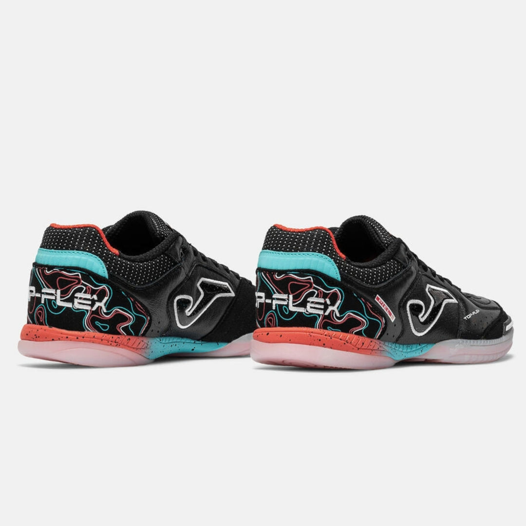 Joma Top Flex 26 Futsal Shoe - Black / Blue / Red