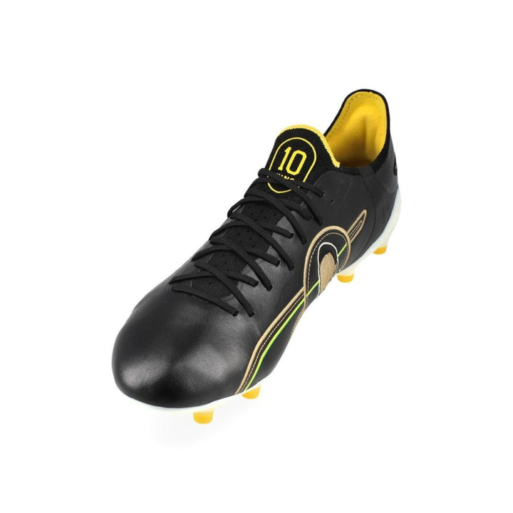 Puma King Ultimate Pele FG/AG Legends - Black / White / Yellow / Gold Limited Edition