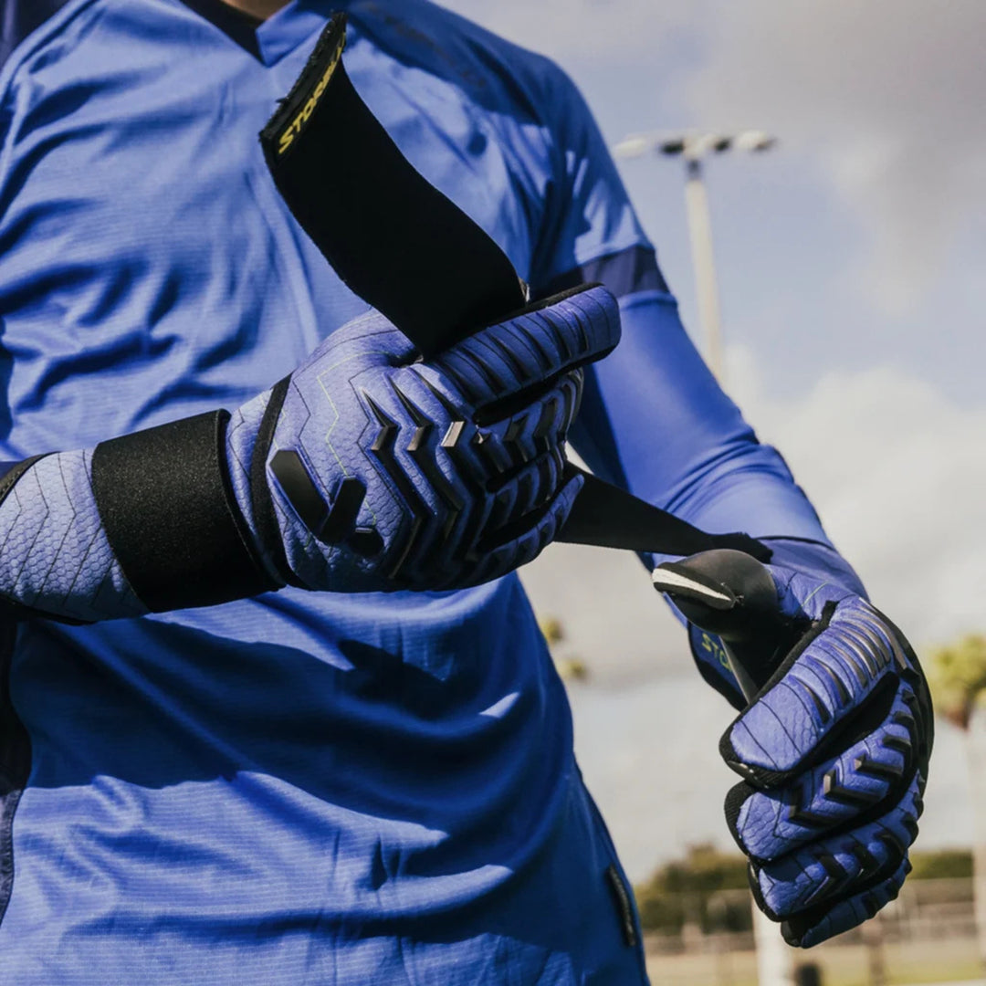 Storelli Goalkeeper Gloves Electric - Blue