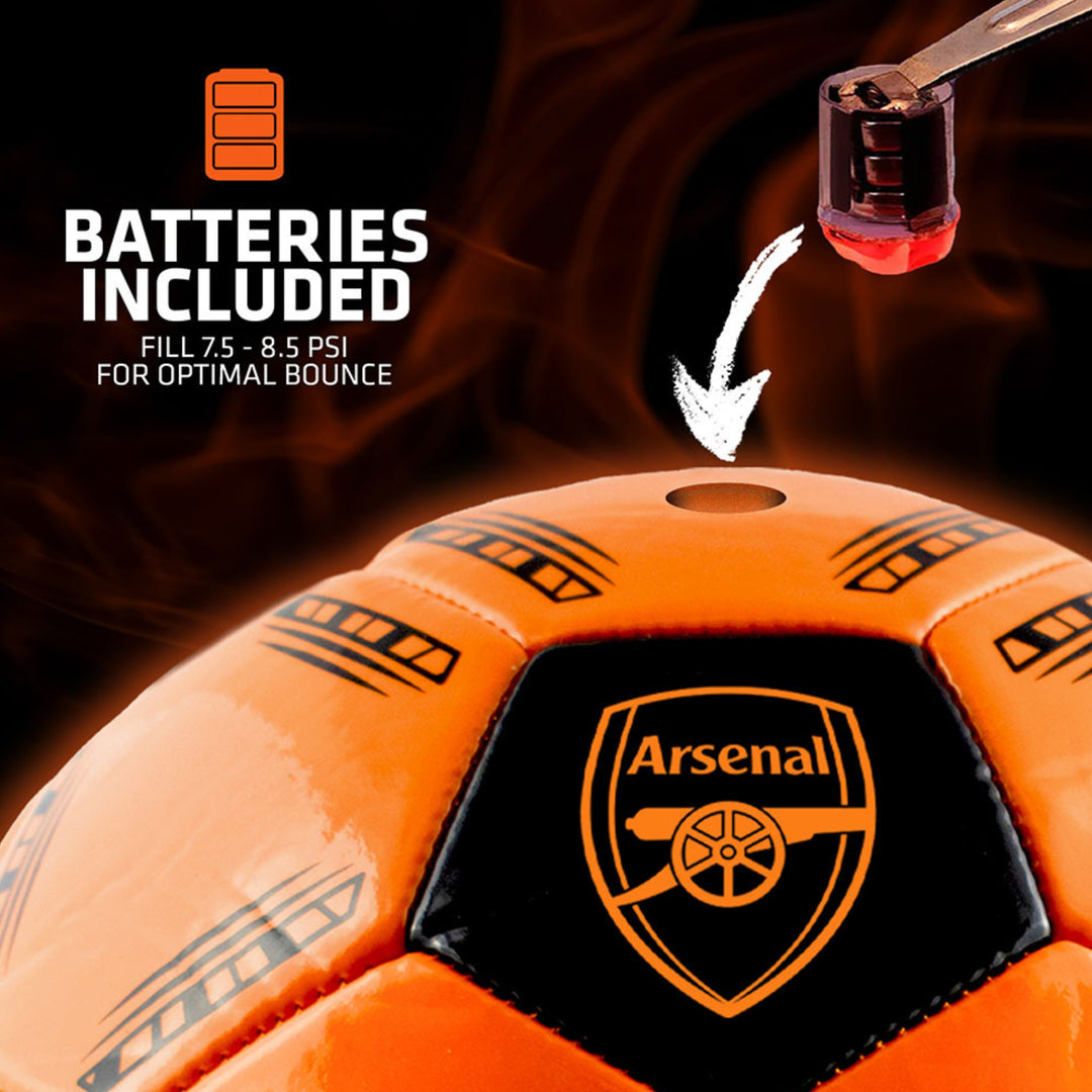 Arsenal FC Glow in the dark Football