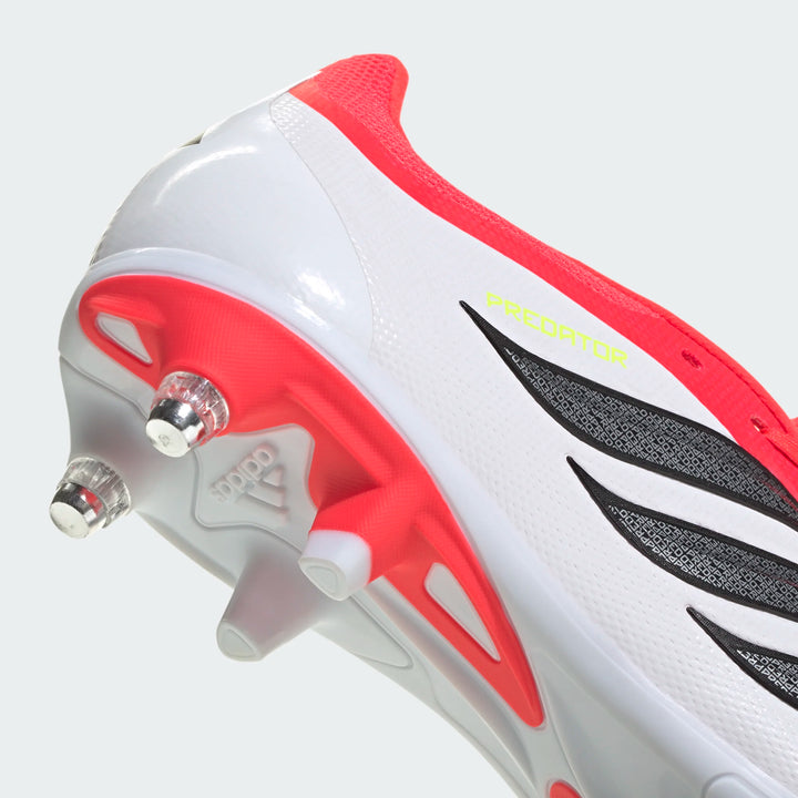 Predator League Fold-Over Tongue SG Boots - Red / Black / White