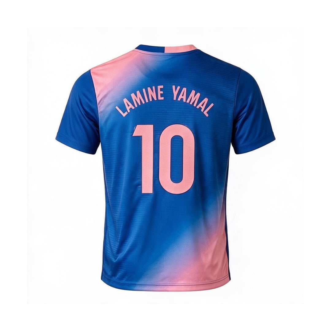 Lamine Yamal 10 Fan Training Set - Blue/Pink