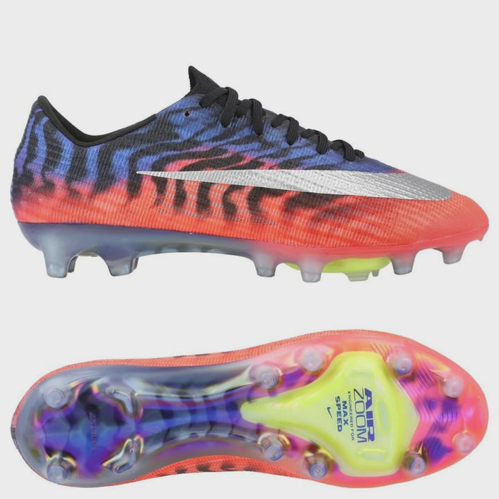 Nike Air Zoom Mercurial Superfly 11 Elite AG Scorpion - Blue/Red/Silver Metallic LIMITED EDITION
