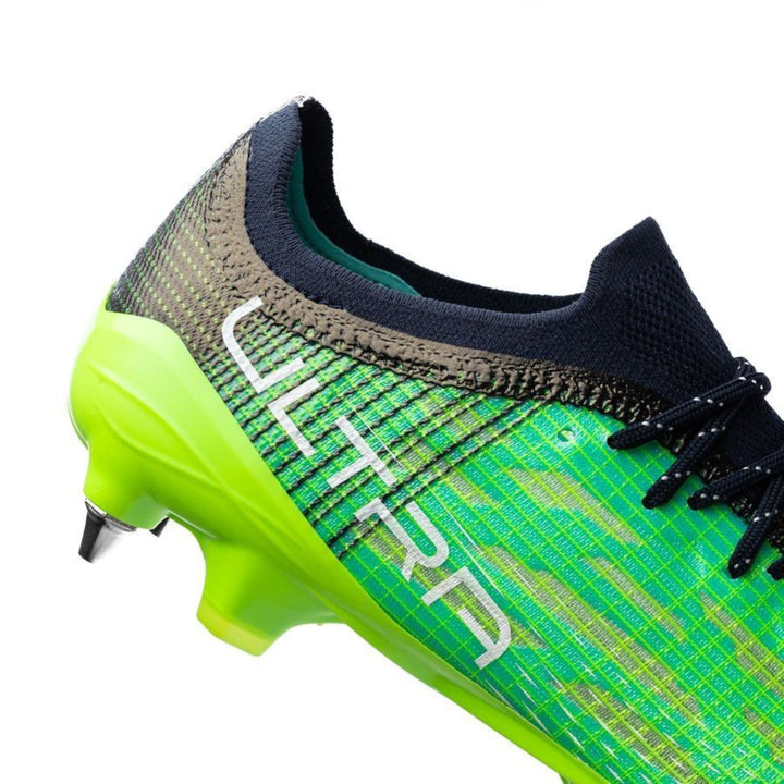Puma Ultra 1.3 MxSG Boots - Green Glare / Aqua / Spellbound