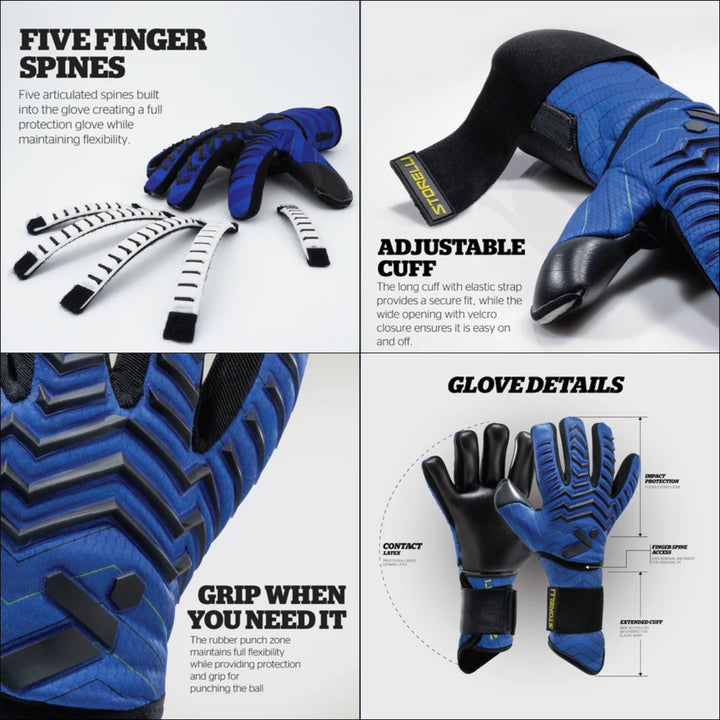 Storelli Goalkeeper Gloves Lightning - Green
