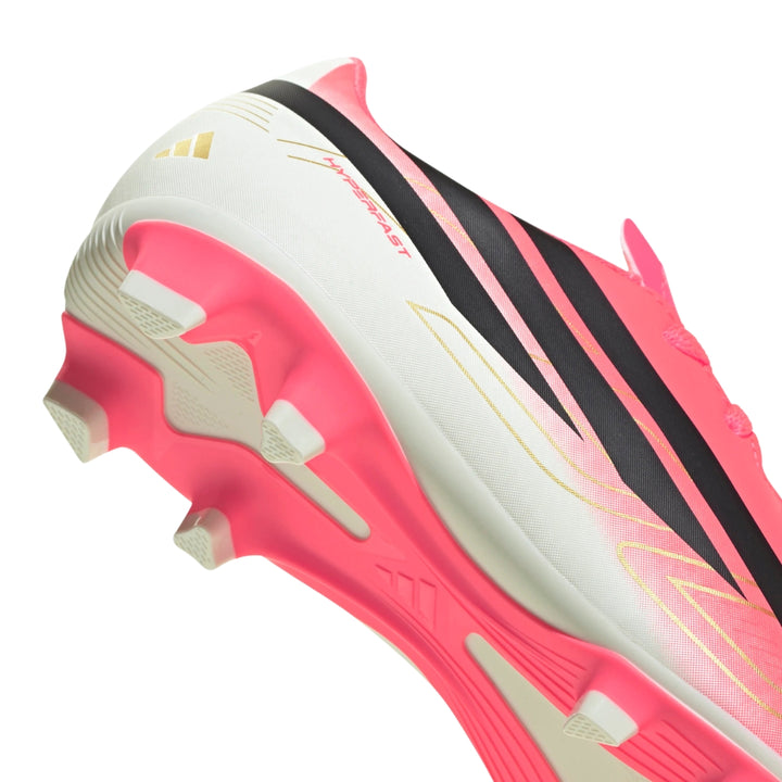F50 Hyperfast Club FG/MG Boots Kids - Solar Turbo / Black / Metallic
