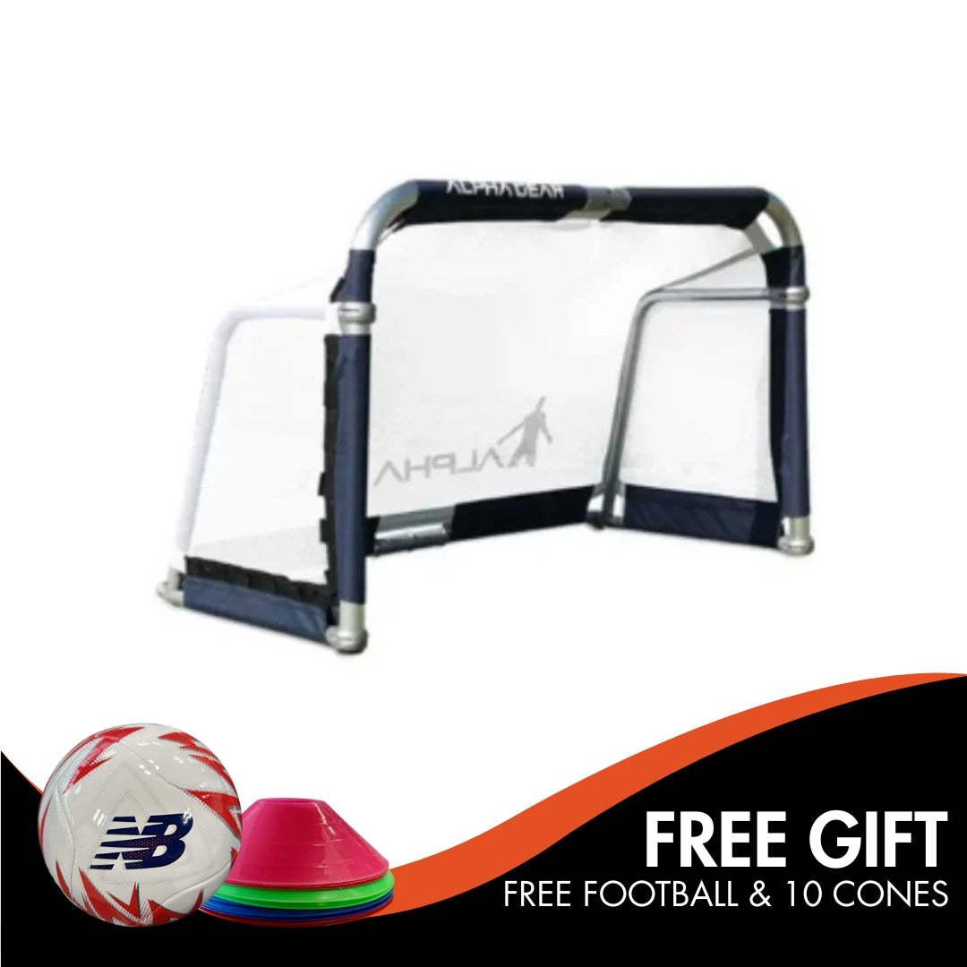 Alpha Aluminium Folding Goal - 2m x 1m