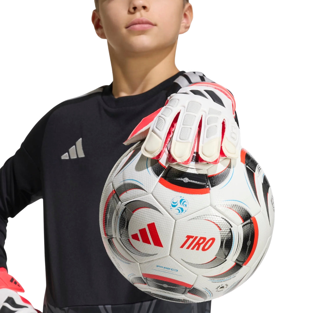 Predator Goal Keeper Training Glove Junior - Red / White / Black