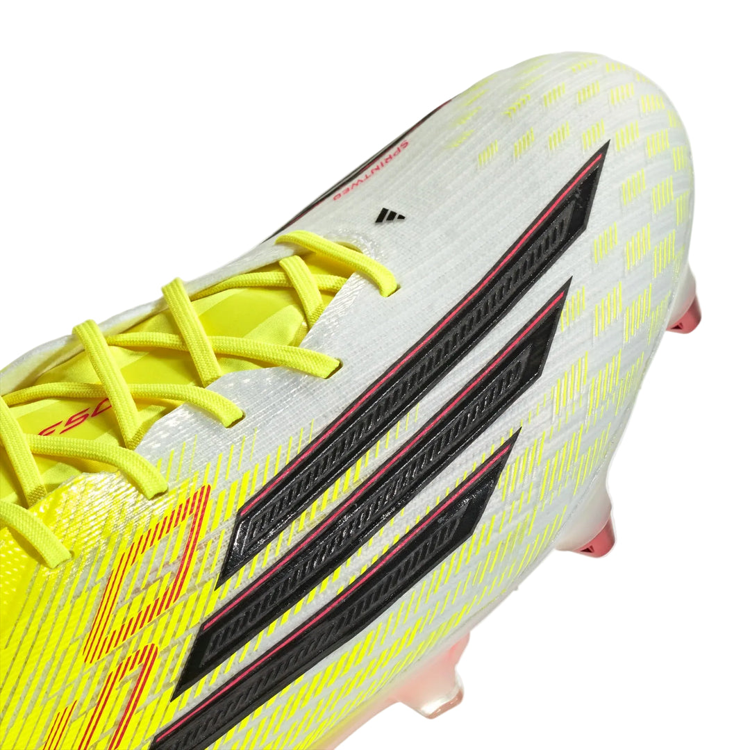 F50 Elite Soft Ground Football Boots – Yellow / Black / Red