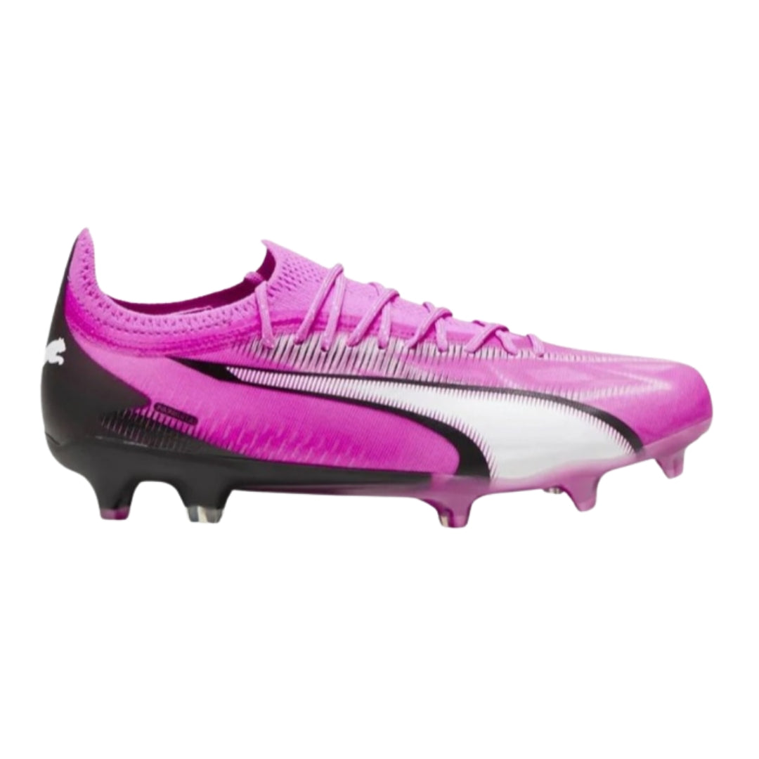 Puma Ultra Ultimate FG/AG Women's Boots - POISON PINK/PUMA WHITE/PUMA BLACK