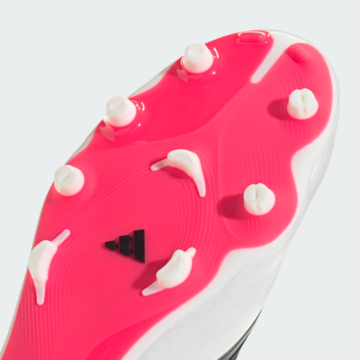 Copa Pure IV League FG Boots - White / Black / Red
