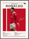 Ronaldo Canvas Poster 70cm x 50cm