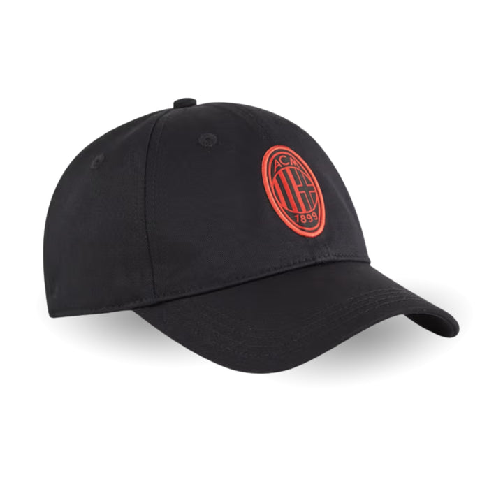 AC Milan ESS Cap - Black-For All Time Red